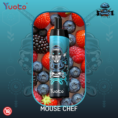 14ML 650mAh Yuoto Thanos E Sigara, Tip C ile 5000 Puffs Kalem Nargile Hasır Bobin