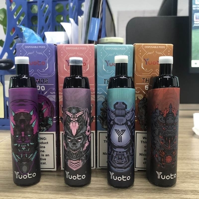 EGO 5000 Puffs Tek Kullanımlık Vape, Paslanmaz Çelik Pod Buharlaştırıcı Puff Bar Plus Cihazı