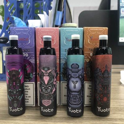 Yuoto Distribütörleri Tek Kullanımlık Vape Pod 14ml E Suyu 650mAh Pil örgü bobini