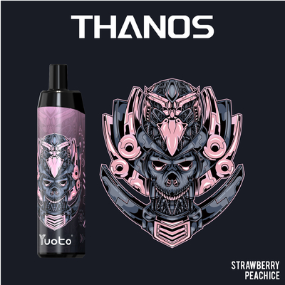 C Tipi Yuoto Thanos Vape Kalemli Örgü Bobin, 5000 Puffs Nargile 14ML 650mAh