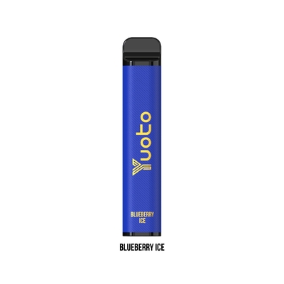 XXL MAX 3500 Puffs Yuoto Tek Kullanımlık Vape Blueberry Ice Mesh Bobin% 5% 2 Nikotin