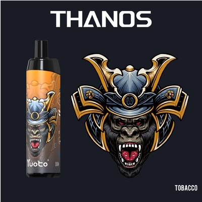 Vape pod Yuoto Thanos 5000 Puffs 5% Nikotin 14ML E Sıvı 650mAh Pil örgü bobini C Tipi ile şarj edilebilir