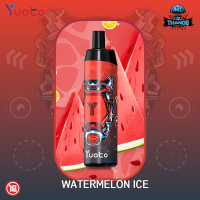 % 5 Nikotin Yuoto Thanos 5000 Puffs Kalem Nargile 14ML 650mAh Tip C ile Örgü Bobin