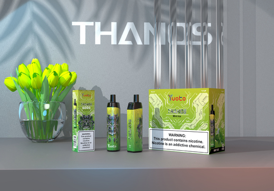 Yuoto Thanos 5000 Puffs Vape Kalemi, 14ML 650mAh Mesh Bobin C Tipi Buharlaştırıcı