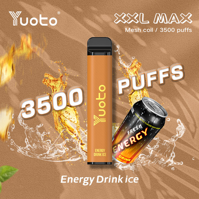 ODM Yuoto 3500 Puffs Vape Bar 16 Karışık Lezzet ROHS 1200mAh Pil 9ml E Suyu