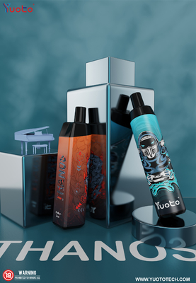 Toptan Yuoto Thanos 5000 Puffs Örgü Bobin Tek Kullanımlık Vape 14 ml E Sıvı 650 mAh Pil 20 Sıcak Tatlar Hızlı Kargo