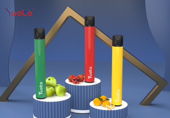 Değiştirilebilir 5 Renkli Tpd Vape Pod, Canlı 600 Puffs Kartuş Mod Cihazı