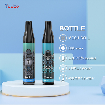 Üzüm Buz Tatları Yuoto Şişe Max, 600 Puf Yeni Tip Vape Kalemi