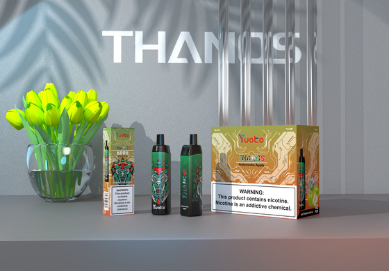 Yuoto fabrika resmi tek kullanımlık meyve aroması fırınlama verniği vape 5000 Puffs Nane buz Arapça