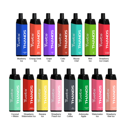 5000 Puffs 14ml RoHs Tek Kullanımlık Buharlar 650mAh Pil ODM OEM 18 Karışık Lezzet