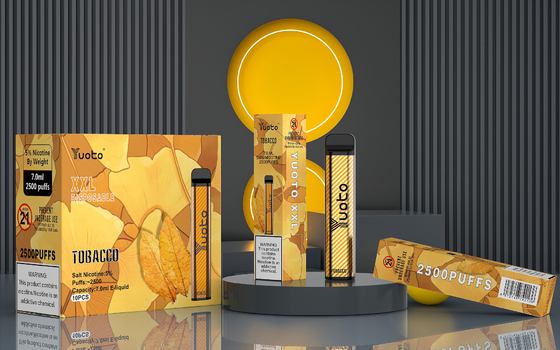 Yuoto XXL 2500puffs Tek Vape Kalem Atomizer Nargile Elektronik Nargile