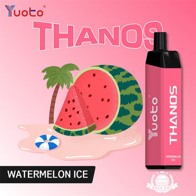 Type C Şarj Edilebilir Yuoto Thanos 5000 Puffs Tek Kullanımlık Vape 14ml E Sıvı 650mAh