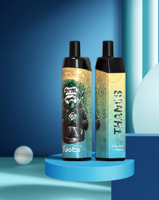 Yuoto Thanos 5K Tek Kullanımlık Vaping Cihazı E-Sigara Başlangıç ​​Kitleri Kolay Kullanım Buharlaştırıcı Fabrika Toptan Satış