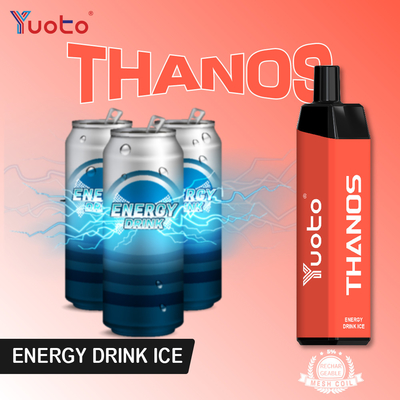 Thanos By Yuoto Orijinal Fabrika 5000 Puff 14ml Şarj Edilebilir Tek Kullanımlık Vape MSDS Tek Kullanımlık Buharlaştırıcı