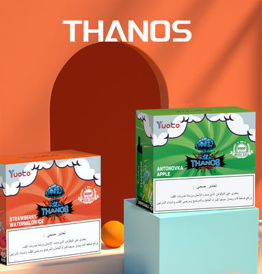 Thanos 5000 puf 14mL 650mAh Şarj Edilebilir Tek Vape Kalem Shenzhen E Sigara