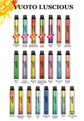Ucuz Fiyat Yuoto Luscious 3000 Puf Toptan Tek Vape Kalem Önceden Doldurulmuş 8 ml Eliquid 1350 mAh pil