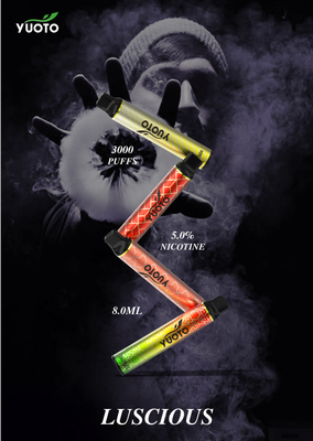Yuoto Luscious Tek Kullanımlık Elektronik Sigara 8 ml E Likit Pod Kartuş Buharlaştırıcı E Vape Pod Mango Buz