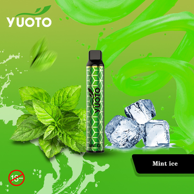 2023 Yeni Gelen Yuoto Luscious Çoklu Meyveli Tatlar 3000 Puffs 0% 2% 5% Nikotin Tek Kullanımlık Vape Pen