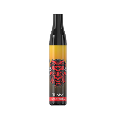 Mesh Bobin Yuoto Vape Enerji İçeceği Şişesi 600 Puffs 2ml Tek Kullanımlık E Çiğ Toplu 20mg 400mAh