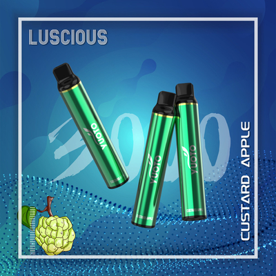 SS304 3000 Puffs Tek Kullanımlık Vape Luscious Puff Pen E sigara Pod E Suyu Cihazı