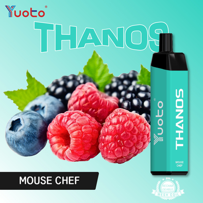 Yuoto Thanos 14ml 5000 Puff Vapes,% 2 20mg Nikotin Örgü Bobini Buharlaştırıcı Kalem