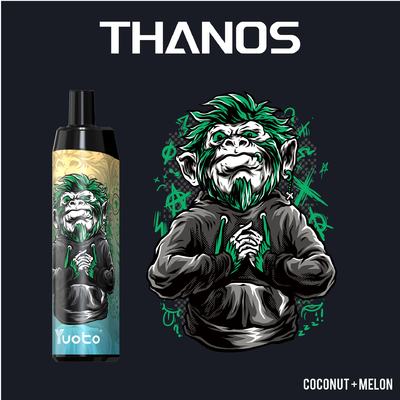 Önceden Doldurulmuş Thanos 5000 Puffs Yuoto Vape, Orijinal Yüksek PRO Tek Kullanımlık Vape Kalemi