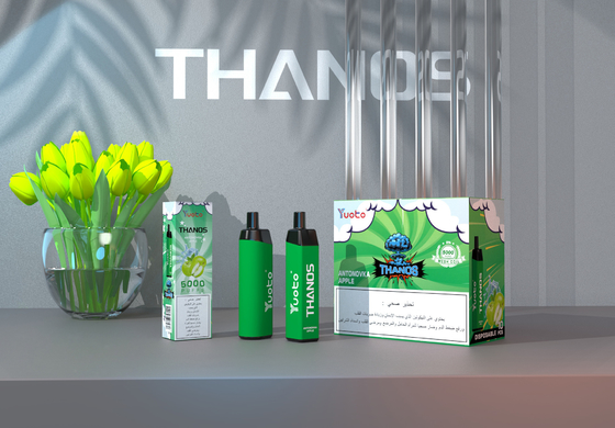 5000 Puffs Yuoto Thanos Tek kullanımlık Vape Meyve Aroması E-Sıvı 14ml Vape Pod Pen Suudi Arapça