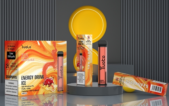 Yuoto Tek Kullanımlık Vape XXL 2500 Puffs Cihazı çeşitli tatlar