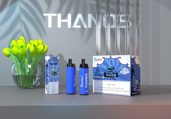 5000 Puff 14ml Yuoto Thanos E Çiğ, Mesh Bobin% 5 Nikotin Tek Kullanımlık Vape Kalemi