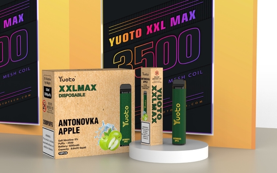 Yuoto XXL Maks %0 %2 %5 Nic Tek Kullanımlık E Sigaralar Önceden Doldurulmuş Kartuş Hasır Bobin