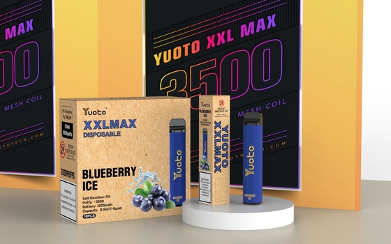 Yuoto XXL Maks %0 %2 %5 Nic Tek Kullanımlık E Sigaralar Önceden Doldurulmuş Kartuş Hasır Bobin
