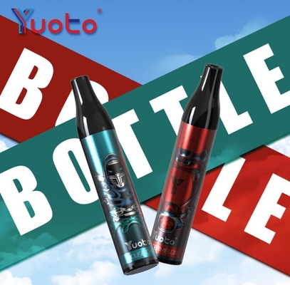 2ml Önceden Doldurulmuş E Sıvı Yuoto Şişesi 600 Puffs 400mAh Mesh Bobin RoHS FCC Tek Kullanımlık