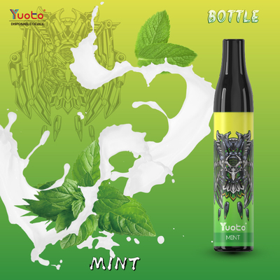 2ml Önceden Doldurulmuş E Sıvı Yuoto Şişesi 600 Puffs 400mAh Mesh Bobin RoHS FCC Tek Kullanımlık