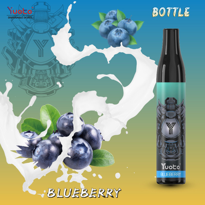 2ml Önceden Doldurulmuş E Sıvı Yuoto Şişesi 600 Puffs 400mAh Mesh Bobin RoHS FCC Tek Kullanımlık