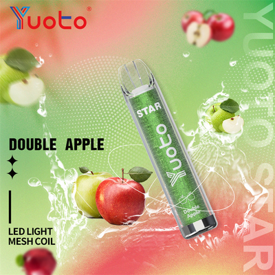 1.2ohm Tek Kullanımlık 3000 Puflar 16 Renkli Yuoto Vape Yıldızı