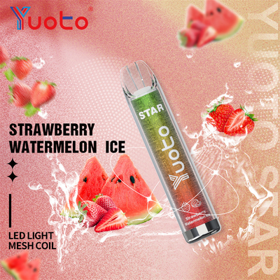 1.2ohm Tek Kullanımlık 3000 Puflar 16 Renkli Yuoto Vape Yıldızı