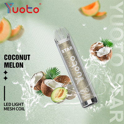 LED Shine Yuoto Star 3000 Puflar% 5 Nikotinli 16 Hotsell Aromalı Tek Kullanımlık Vapes