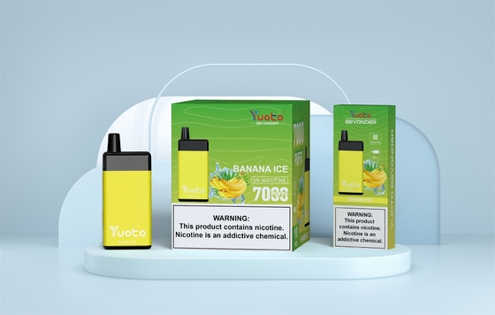 1.2ohm bobine direnci YUOTO Düzenlenebilir hava akışı ile tek kullanımlık vape kalem