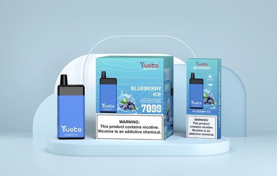 1.2ohm bobine direnci YUOTO Düzenlenebilir hava akışı ile tek kullanımlık vape kalem