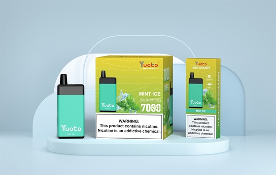 1.2ohm bobine direnci YUOTO Düzenlenebilir hava akışı ile tek kullanımlık vape kalem