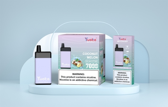 1.2ohm bobine direnci YUOTO Düzenlenebilir hava akışı ile tek kullanımlık vape kalem