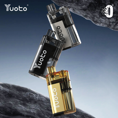 Düzenlenebilir hava akışı YUOTO 10-12 Watt ve 0% Nikotin Gücü ile Tek kullanımlık Vape