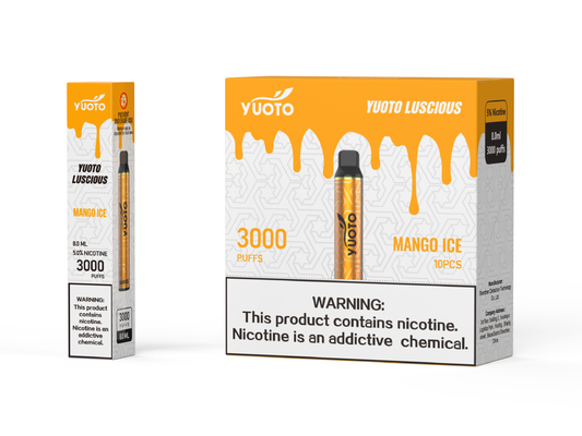 Yuoto tatlı 22 Aromalı E Cigs Düğmesiz, 1350mAh Pil ile Kolay Kullanım