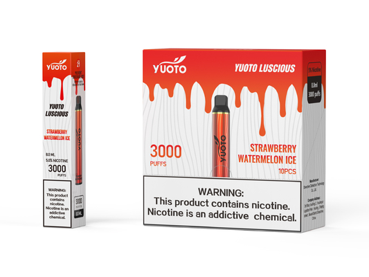 Yuoto tatlı 22 Aromalı E Cigs Düğmesiz, 1350mAh Pil ile Kolay Kullanım