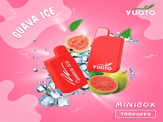 15 Tat 700 Puffs Vape 2.3ML E Suyu Kapasitesi EMC ROHS Sertifikası