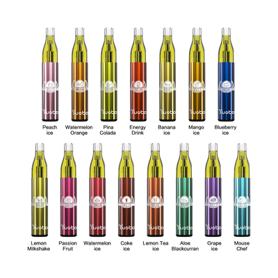 4ml E Liquid 1200 Puffs Vape örgü bobini 16% 5 Nikotinli Tatlar