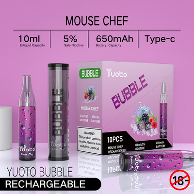 Toptan Fiyat Yuoto Kabarcık 4500 Puffs, LED Işık Karpuz Buz Ile Parlıyor FOB İçin İyi Bir Kalite
