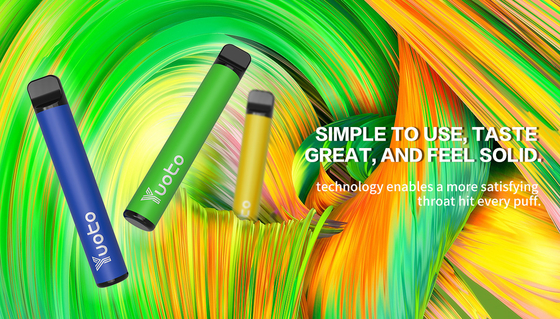 7W-12W Tek Kullanımlık E Çiğ Vape 100% Orijinal Yuoto Plus 800 puf 3.5V