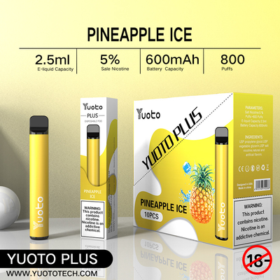 Yuoto Plus 800 Puffs E Sigara 32g 11 Karışık Aromalı Yabanmersini Ahududu Çilek