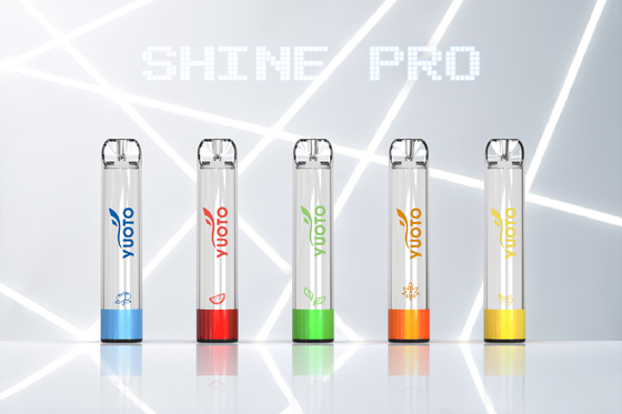 Renkli LED Gösterge 2000 Puffs Tek Kullanımlık Vape 50g Hafif